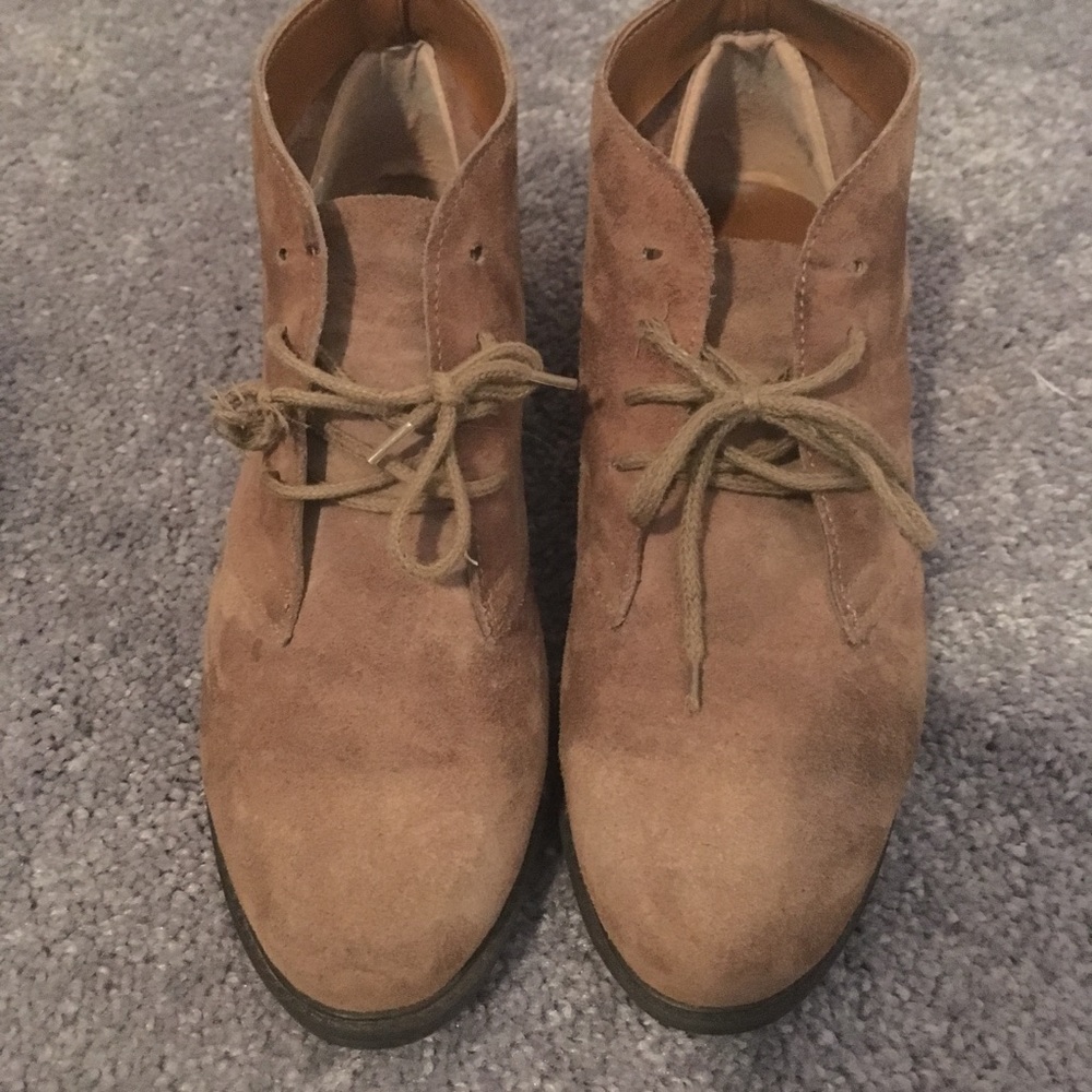 Vintage suede shoes